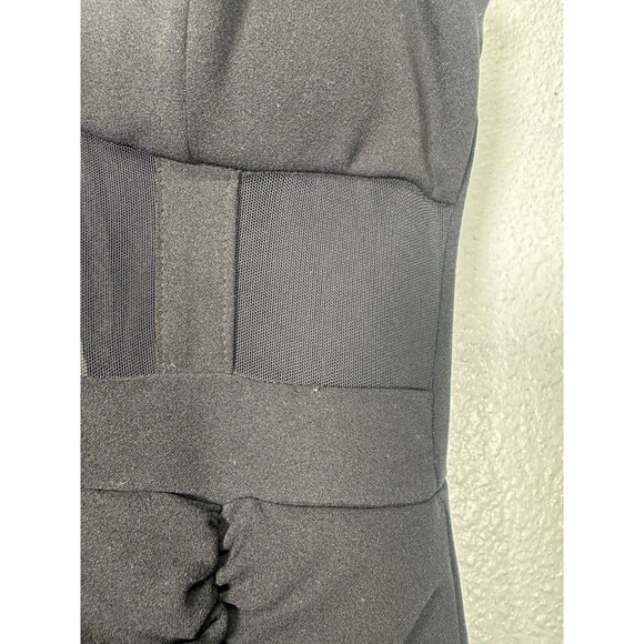 Windsor Women’s Size Small Formal Dress High Slit Black Strap Dress - Picture 3 of 16